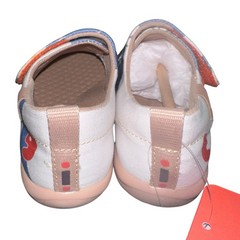 Kid Size UIN Slip On Shoes Canvas Comfortable Loafers ‘Blue Romance’ Size 8C