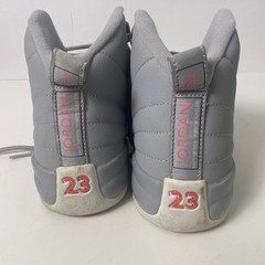 Jordan 23 Flight Retro Mid Grey Racer Pink White Lace Up Size 6.5Y 2019