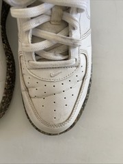 Nike Air Force 1 Impact ‚Recycled Wool Pack-White‘ size 3Y Shoes (DB4597-100)