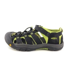 Keen Newport H2 Waterproof Washable Sandals Kids Youth Size 7 EUR 39 Black Green