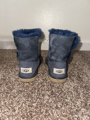UGG Boots Toddler Bailey Button II Boot Blue Size US 13 KIDS EUR 30