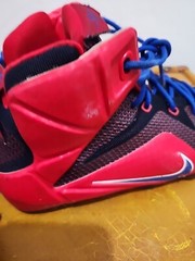 NIKE LEBRON XII GS SUPERMAN YOUTH USA SIZE 6.5Y