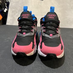 Nike Air Max 270 React Shoes Youth Size 5Y Multicolor Mesh Sneakers BQ0101-001