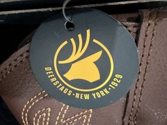 NIB Deer Stags Youth Ranch Pull on Western Cowboy Boot Dark Brown Size 2 M