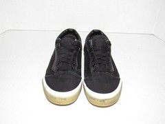 VANS Old Skool OTW Foxing Translucent Soles Black Canvas Shoes Youth Size 1.5