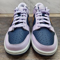 Nike Dunk Low SE Copper Swoosh DX1663-400 Blue Violet Metallic SZ 6.5Y Women’s 8