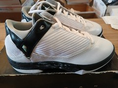 Nike Air Jordan 2009 PS White/ Metallic Silver Black Size 2Y 343603 161