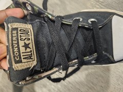 Converse All Star Chuck Taylor High Top Sneakers – Kids Size 1 – Black Camo