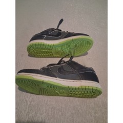 Nike Dunk Low SE Halloween Cauldron Iron Grey DQ6216-001 Kids PS Size 3Y Used