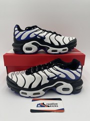 GS Size 5.5Y – Nike Air Max Plus White Persian Violet Black (CD0609-104) NEW!