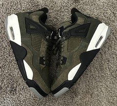 Size 6.5Y/8W- Nike Air Jordan 4 Retro SE Craft Medium Olive FB9928-200 B-GRADE