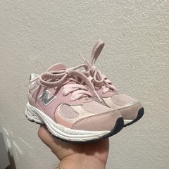New Balance 2002R Pink White Silver Unisex Kids Athletic Sneaker Mesh Lace Up