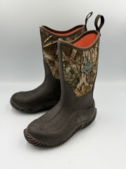Muck Boot Company Real Tree Edge Hale Tall Rubber Boots Waterproof Kids Size 13