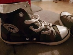 Converse 662991F Ct All Star High Top Camo Sneaker Shoes Kids Size 3 ( 3)