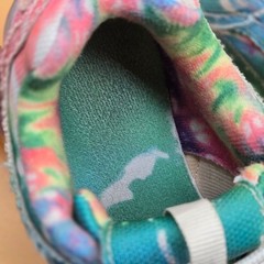 FILA Disruptor II Tie-Dye Rainbow Chunky Retro 90’s Sneakers Big Kid Size 2