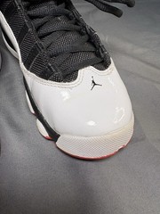 JORDAN 6 RINGS (PS) BLACK / WHITE Varsity Red 1.5y