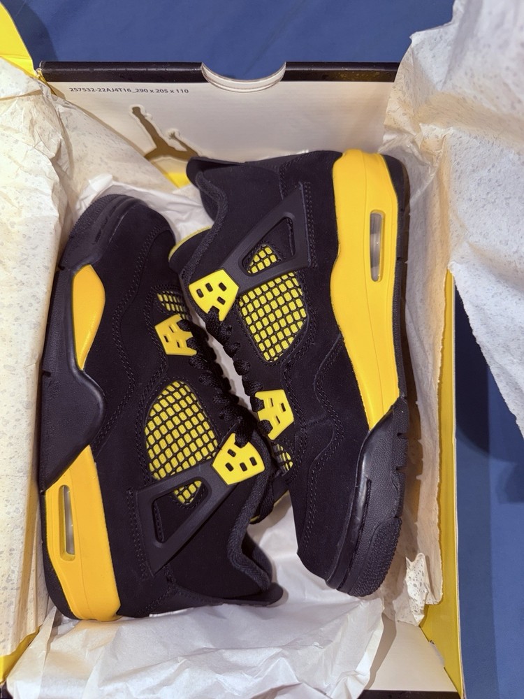 Jordan Air Jordan 4 Retro Thunder (2023) GS 6Y 408452-017 DS OG ALL