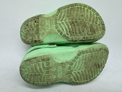 Crocs Baya Classic Clogs Junior Mint Green Slip On Casual Comfort Shoes – J1