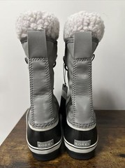 NEW Sorel Yoot Pac Nylon QUARRY/DOVE GRAY – Size 5 Little Kid’s Youth Boots