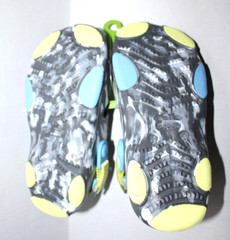 NWT CROCS Classic All-Terrain Marbled Sandals Big Kids C13 Unisex Ages 5+