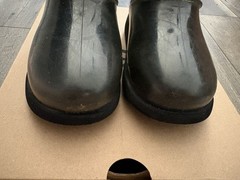 Ugg Kids Classic Clear Mini Black Bootie Size 11