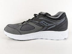 Saucony Cohesion 14 Shoes Kids Size 5M Gray Sneakers Walking Running Casual