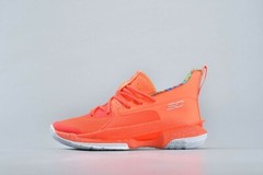 Under Armour Stephen Curry 7 X Sour Patch Kids Peach 3022113-603 GS 6Y Kid Shoes