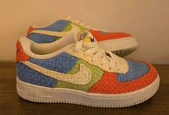 Nike Air Force 1 Low Lv8 Next Nature TD Hemp-Multi Sneakers DV2192-400 Size 5Y