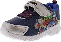 Avengers Boy’s Lighted Athletic Sneaker Blue, Little Kid, 7 M New in Box