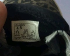Vans Shoes Juniors Teens Size 4.5 Slip On Animal Print Leopard Zebra Skate Bmx