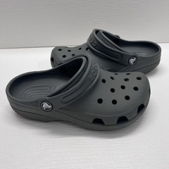 CROCS Classic Clogs Unisex Kids Size Junior 1 J-1 Black