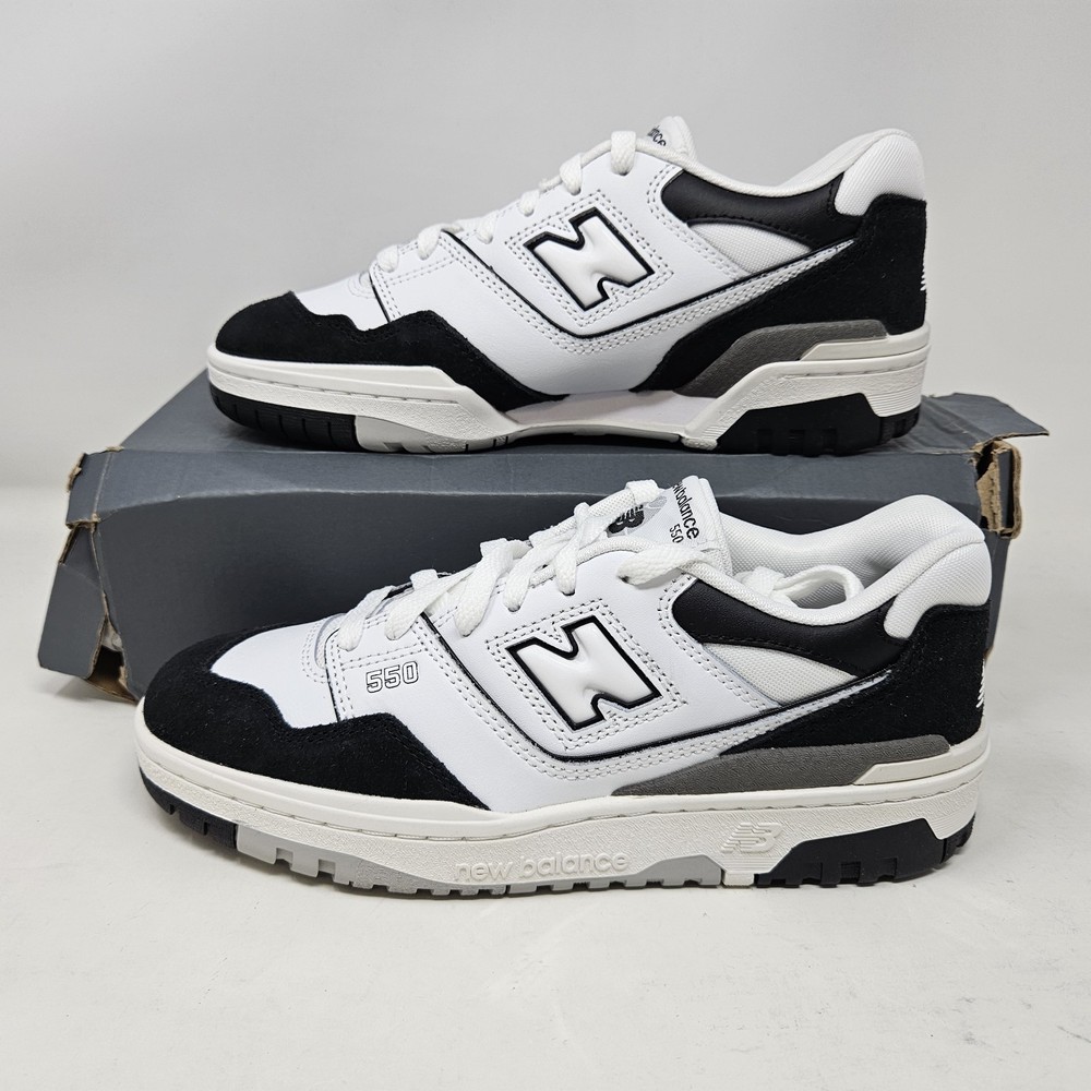 New Balance 550 Comfy Black Athletic Shoes / GSB550CA / Youth 5.5, Women’s 7