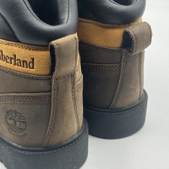 Timberland Brown Leather Field Boot Casual Athletic Shoe Youth Size 5Y – New