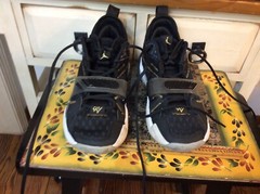 Nike Air Jordan Why Not Zero.3 GS Black Boys Youth Sz 6 5y CD5804-001 Sneakers
