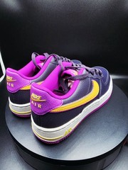 Nike Air Force 1 (GS) Sneakers Cave Purple/Solar Flare DX5805 US 6.5 WOMEN/5 Y