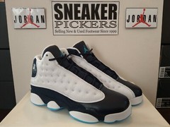 Air Jordan 13 Retro (GS) – DJ3003 144 – Size 6Y – White / Obsidian – Powder Blue