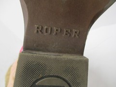 Roper Southwest Cross Square Toe Cowboy Boots Kids Sz 10 Style 09-018-1901-0990