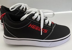 VGC Heelys Pro 20 (HE100757) Black Skate Shoes Youth US Size 3 EUR 34