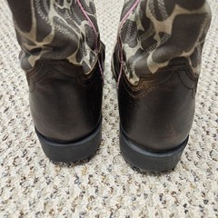 Ariat Brown Leather Western Boots Style 10004854 Youth Size 4