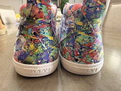 BILLY Classic DIR HIGH II Kids 7XW Multi-color Sneakers EUC BK23153-199-XW