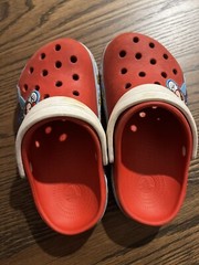 Super Mario Bros crocs Kids Size 1