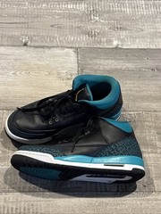 Nike Air Jordan 3 Retro Youth 7Y GS Rio Teal Black Shoes Sneakers 441140-018
