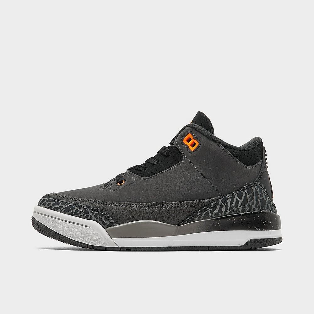 KID PRE SCHOOL JORDAN 3 RETRO_NIGHT STADIUM/ORANGE-BLACK DM0966 080
