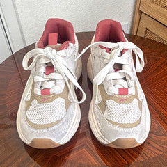 Reebok Classic Kids Mesh Lace-Up Sneaker White Pink Beige US 7 EU 37.5 MPN