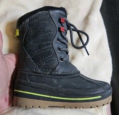 Swiss Tech Toddler Boys Winter Boots, Size 7 – Memory Foam, Waterproof 👢
