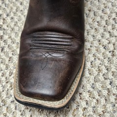 Ariat Brown Leather Western Boots Style 10004854 Youth Size 4