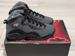AIR JORDAN X 10 RETRO CDP SHADOW BLACK TRUE RED – SIZE 5.5Y – 2008