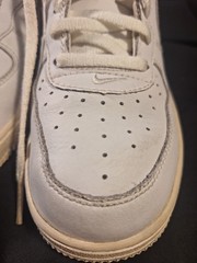 Nike Force One 1 GS Low Triple White KIDS 2Y