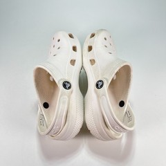 Crocs Classic Clogs White Lightweight Casual Comfort Shoes 206991 Youth Size 2