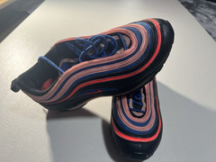 Nike Air Max 97 ,black Pink,blue,size 6.5